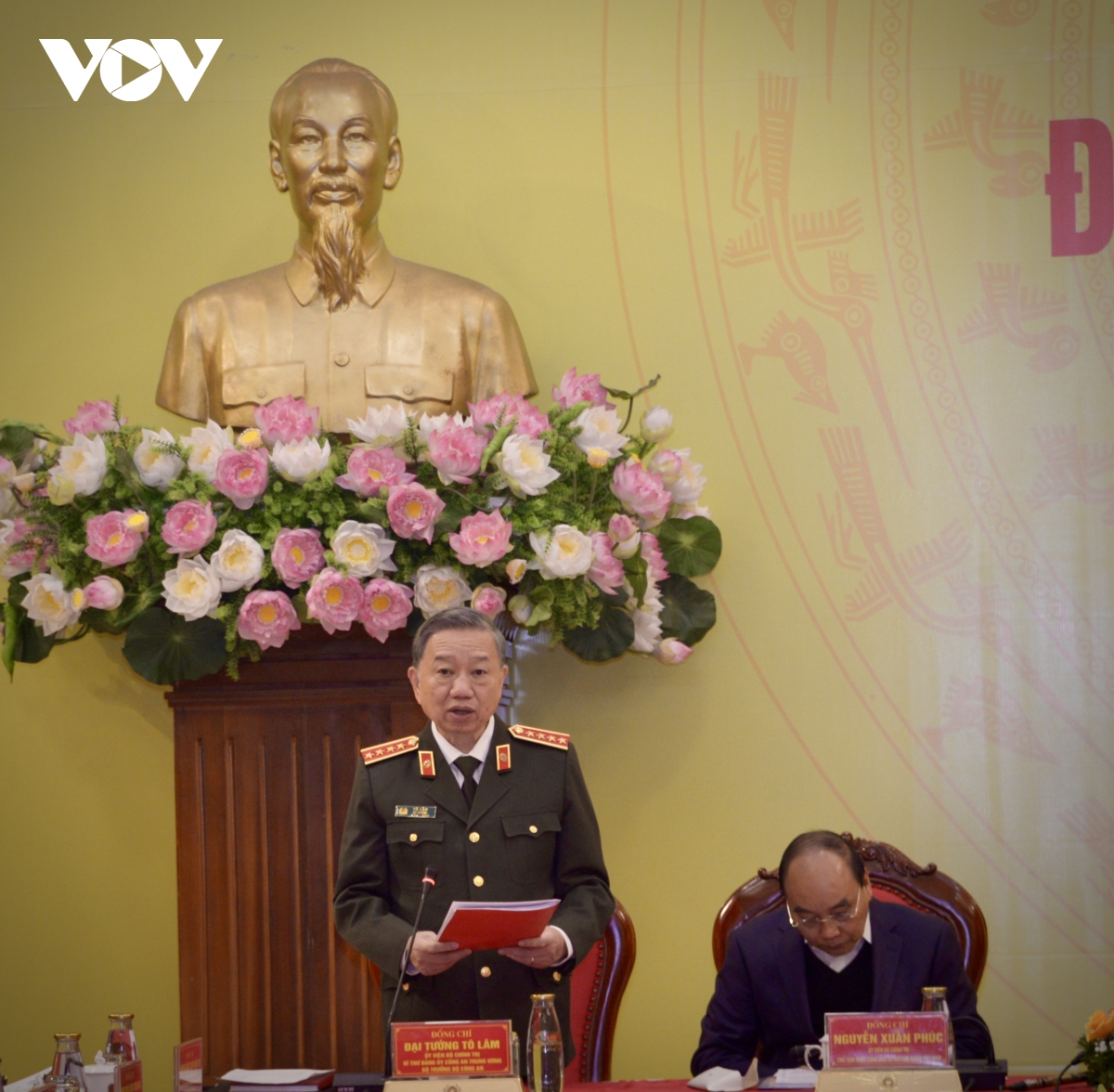 tong bi thu nguyen phu trong du hoi nghi Dang uy cong an trung uong hinh anh 3