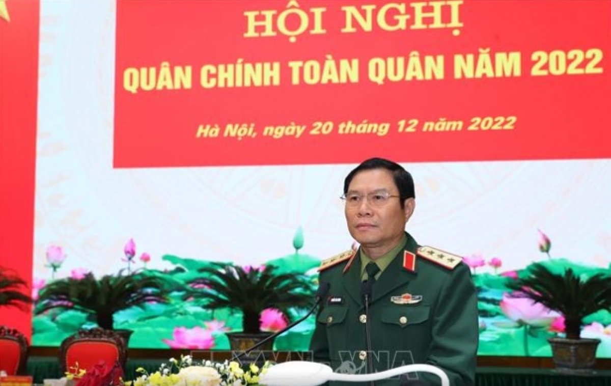 Tổng Bí thư Nguyễn Phú Trọng dự hội nghị quân chính toàn quân 2022 Tổng Bí thư Nguyễn Phú Trọng dự hội nghị quân chính toàn quân 2022
