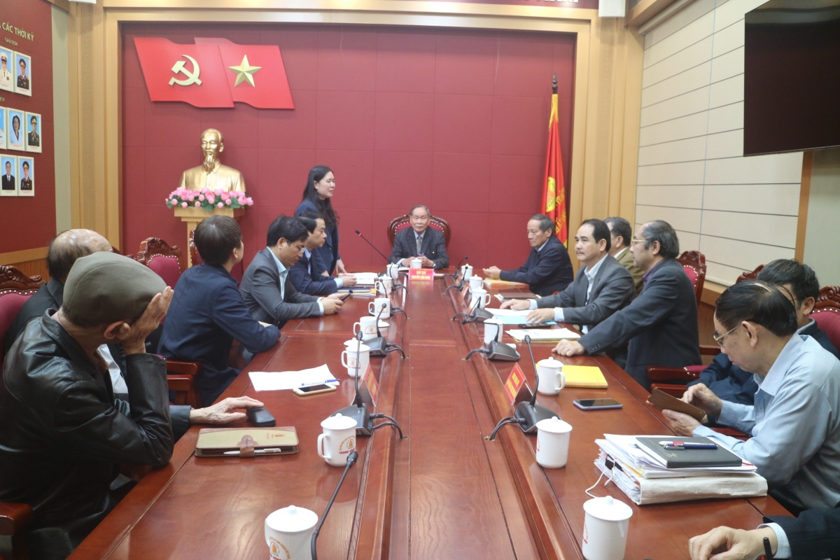 Trung ương Hội làm việc với UBND tỉnh Thái Bình về thực hiện  chế độ, chính sách đối với nạn nhân chất độc da cam Trung ương Hội làm việc với UBND tỉnh Thái Bình về thực hiện  chế độ, chính sách đối với nạn nhân chất độc da cam