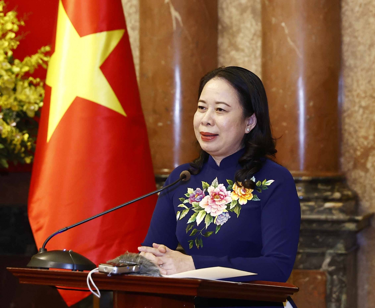 quyền chủ tịch nước võ thị Ánh xuân gặp mặt tri ân các thầy thuốc hình ảnh 3 quyen chu tich nuoc vo thi Anh xuan gap mat tri an cac thay thuoc hinh anh 3