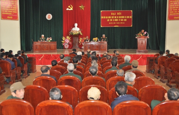 Đại hội Chi hội Nạn nhân chất độc da cam/dioxin xã Định Hóa, nhiệm kỳ 2023 – 2028