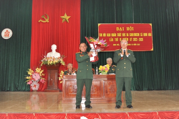 Đại hội Chi hội Nạn nhân chất độc da cam/dioxin xã Định Hóa, nhiệm kỳ 2023 – 2028