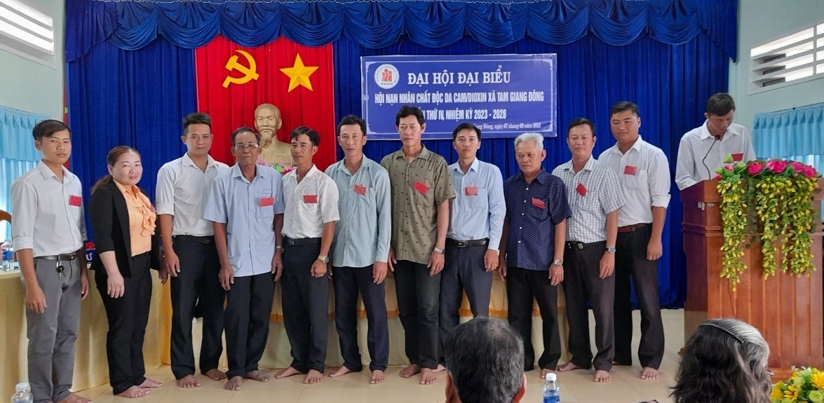 Huyện Năm Căn hoàn thành Đại hội Hội NNCĐDC/dioxin cấp cơ sở nhiệm kỳ 2023 - 2028 Huyện Năm Căn hoàn thành Đại hội Hội NNCĐDC/dioxin cấp cơ sở nhiệm kỳ 2023 - 2028