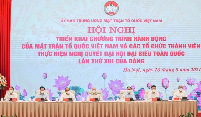 Tổng Bí thư: Mặt trận phải là hạt nhân bảo vệ nền tảng tư tưởng của Đảng
