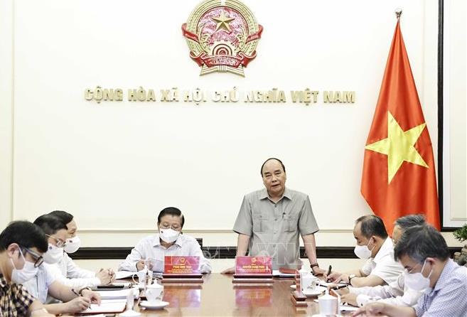 Chủ tịch nước Nguyễn Xuân Phúc chủ trì họp hoàn thiện mô hình hoạt động Ban Chỉ đạo Cải cách tư pháp Trung ương