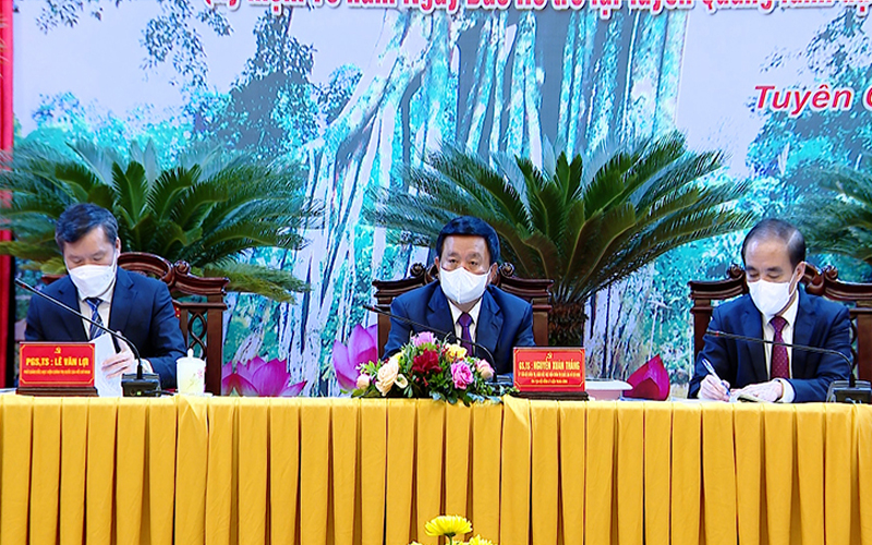 Hội thảo khoa học “Bác Hồ trở lại Tuyên Quang lãnh đạo toàn quốc kháng chiến - Tầm vóc lịch sử và giá trị thời đại” -0