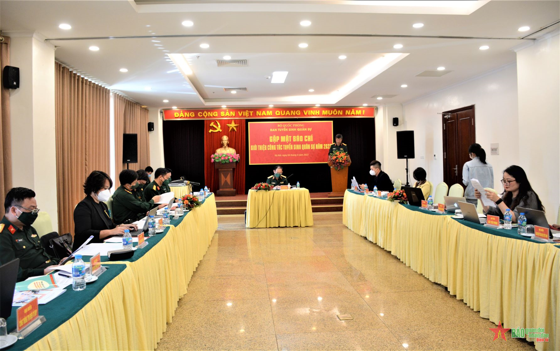 Thông tin về công tác tuyển sinh quân sự năm 2022