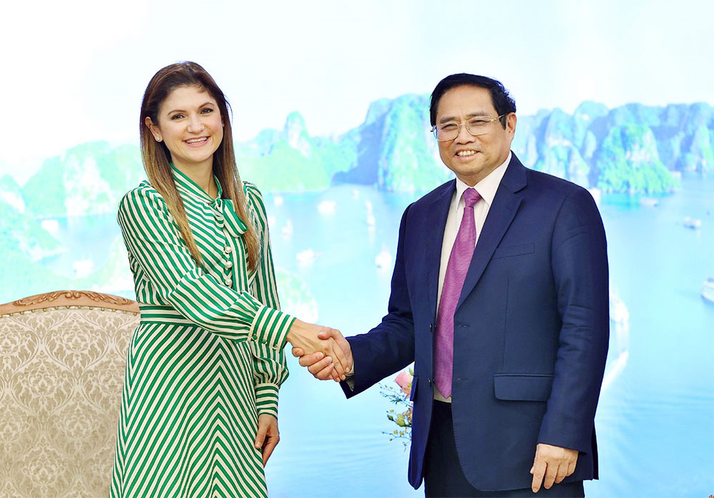 Thủ tướng Phạm Minh Chính tiếp Bộ trưởng Ngoại giao Panama Érika Mouynes