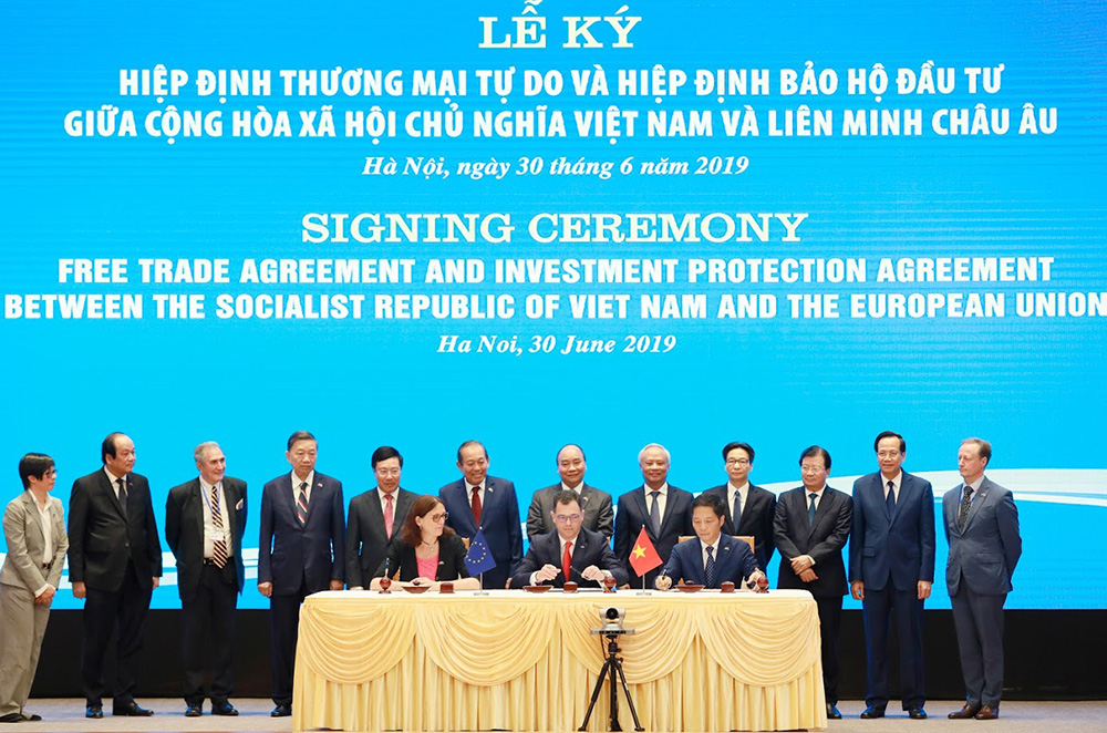 Ký kết Hiệp định Thương mại tự do và Hiệp định bảo hộ đầu tư giữa Việt Nam và EU