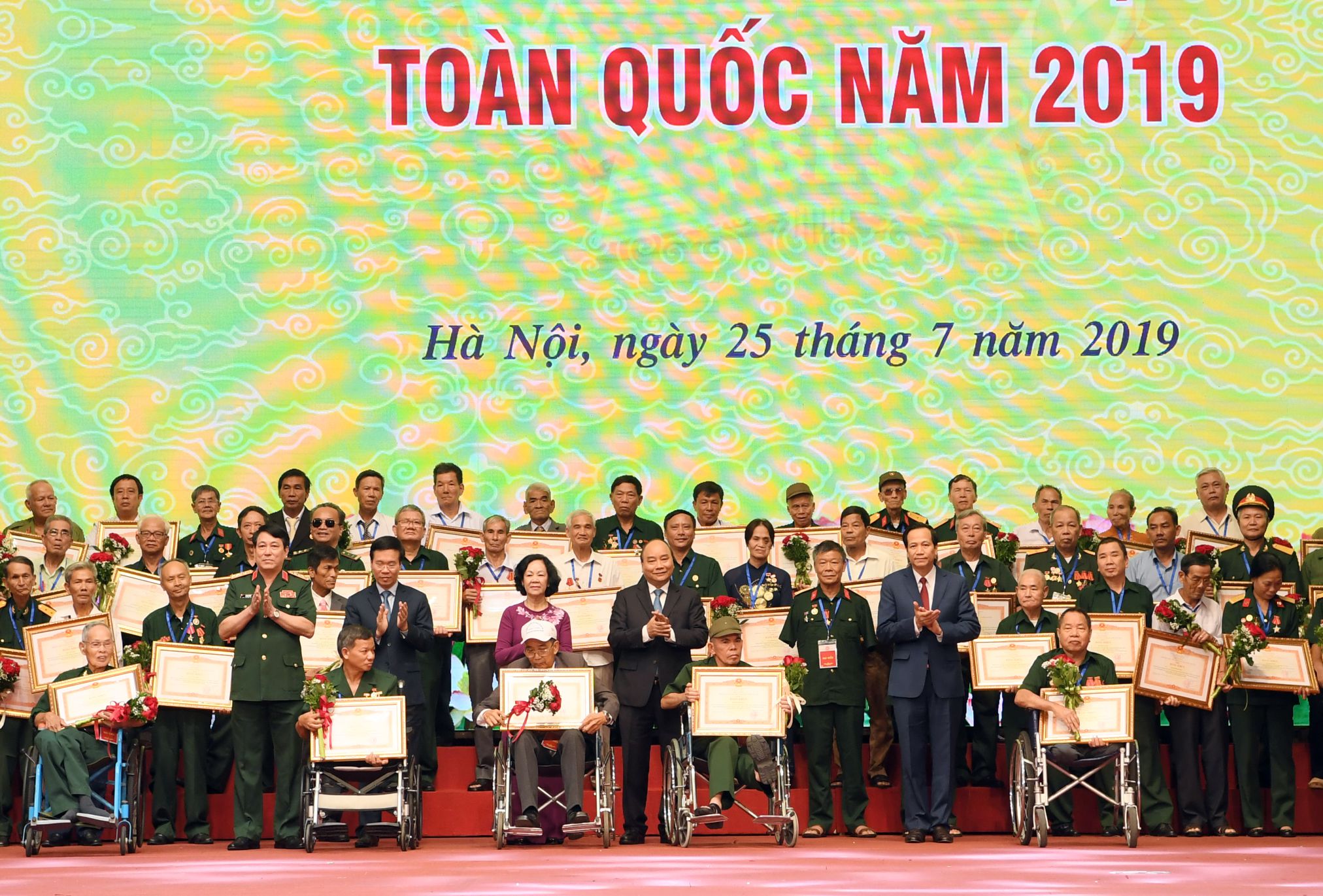 Gặp mặt, tuyên dương thương binh nặng tiêu biểu toàn quốc năm 2019