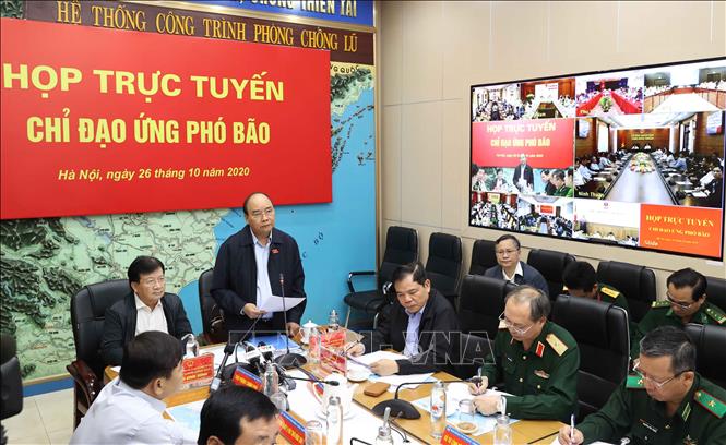 Chuẩn bị ứng phó bão số 9 tốt nhất để giảm thiểu thiệt hại cho nhân dân