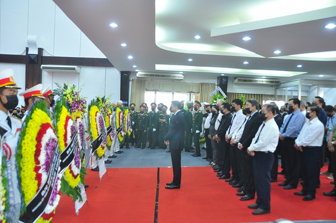 Lãnh đạo Đảng, nhà nước viếng nguyên Phó thủ tướng Trương Vĩnh Trọng - ảnh 9