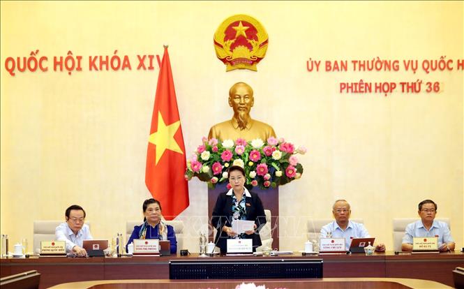 Khai mạc Phiên họp thứ 36 của Ủy ban Thường vụ Quốc hội