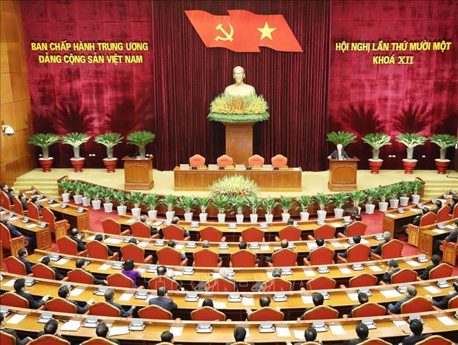 Bế mạc Hội nghị lần thứ 11 Ban Chấp hành Trung ương Đảng khóa XII