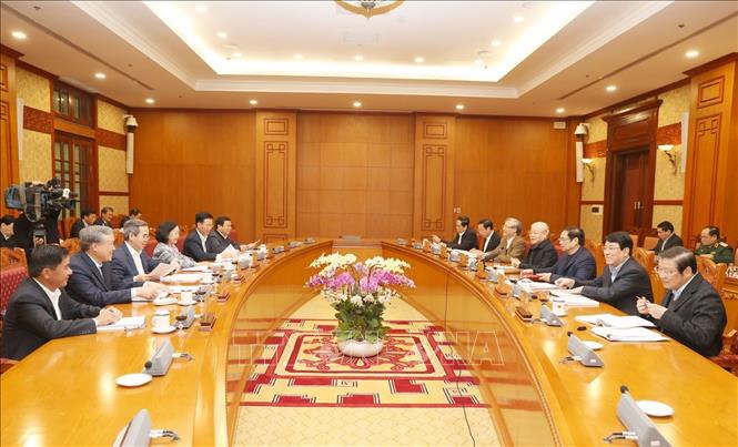 Tổng Bí thư, Chủ tịch nước Nguyễn Phú Trọng: Ngay sau Tết, các cấp, các ngành tập trung thực hiện nhiệm vụ sản xuất, kinh doanh, phát triển kinh tế - xã hội