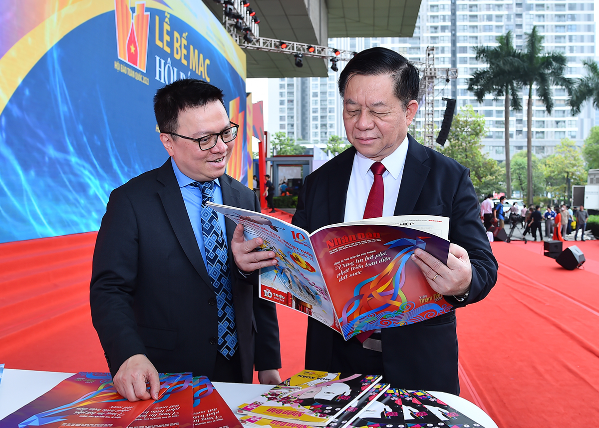 Hội báo toàn quốc năm 2022: Cuộc hội tụ văn hóa tinh thần đặc sắc của những người làm báo cả nước -0