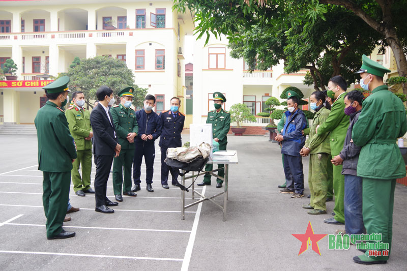 Bộ đội Biên phòng tỉnh Điện Biên phối hợp với lực lượng chức năng thu giữ số lượng lớn ma túy