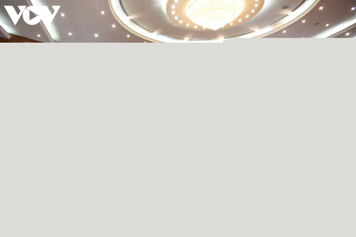 Hội nghị lần thứ 5 Ban Chấp hành Trung ương Đảng khóa XIII (Ảnh: Trọng Phú)