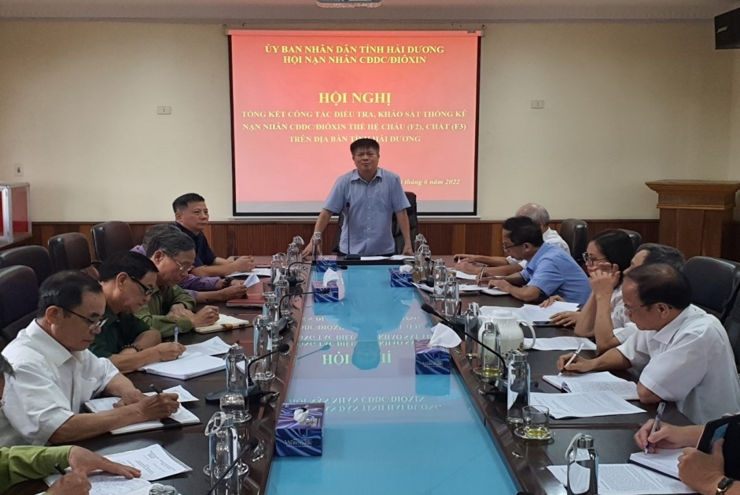 Hải Dương khảo sát, điều tra, thống kê cháu, chắt của người nhiễm chất độc hóa học