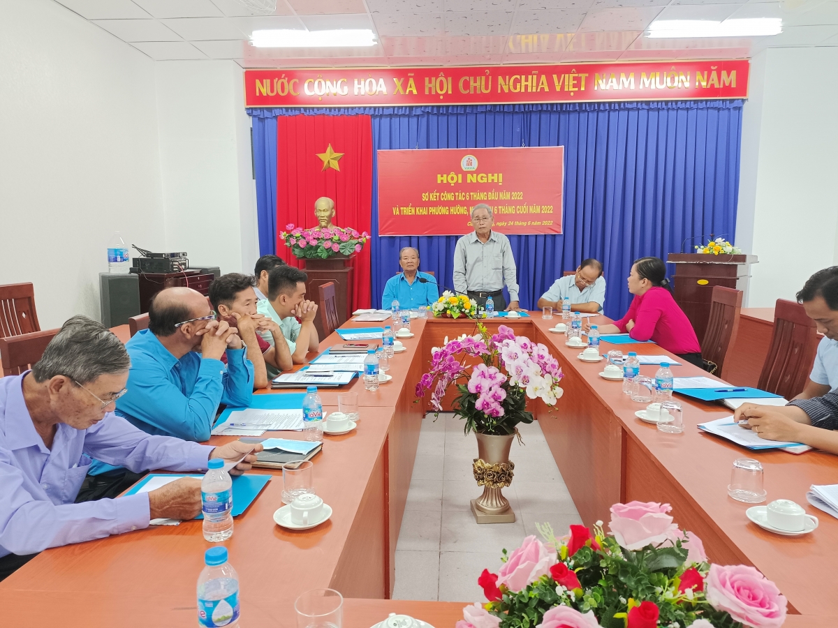 Hội huyện Cù Lao Dung: Sơ kết 6 tháng đầu năm và phương hướng nhiệm vụ 6 tháng cuối năm 2022 Hội huyện Cù Lao Dung: Sơ kết 6 tháng đầu năm và phương hướng nhiệm vụ 6 tháng cuối năm 2022