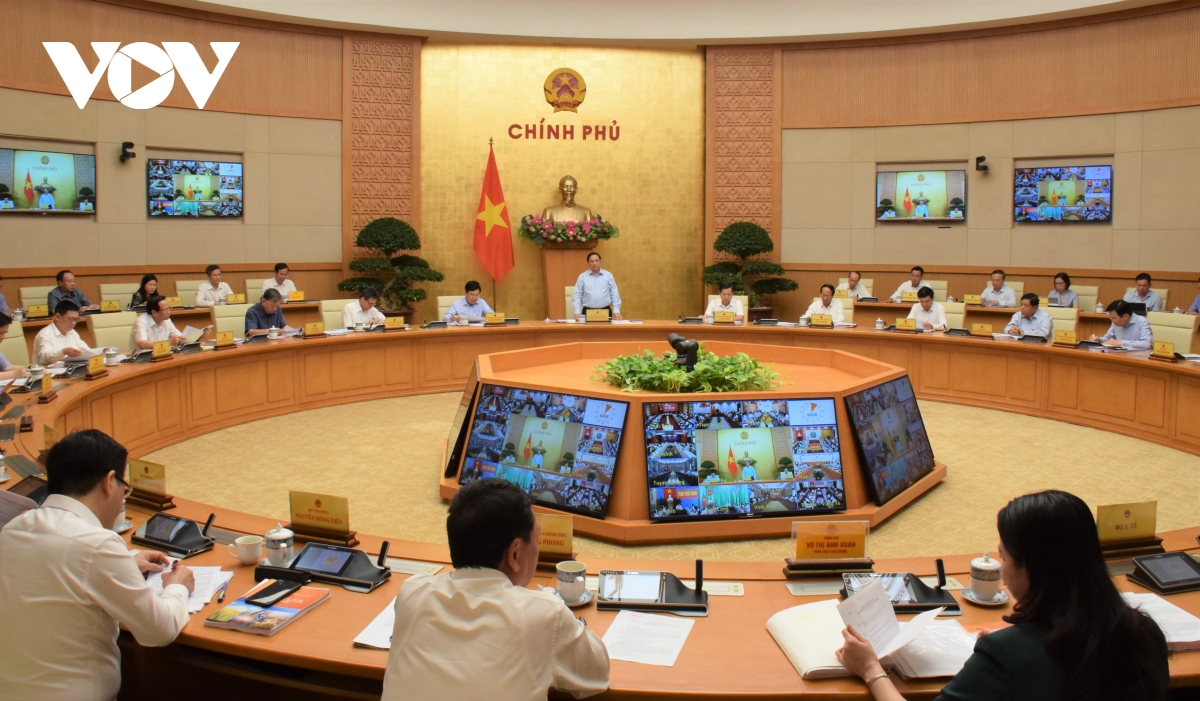thủ tướng chủ trì hội nghị trực tuyến chính phủ với các địa phương hình ảnh 2 thu tuong chu tri hoi nghi truc tuyen chinh phu voi cac dia phuong hinh anh 2