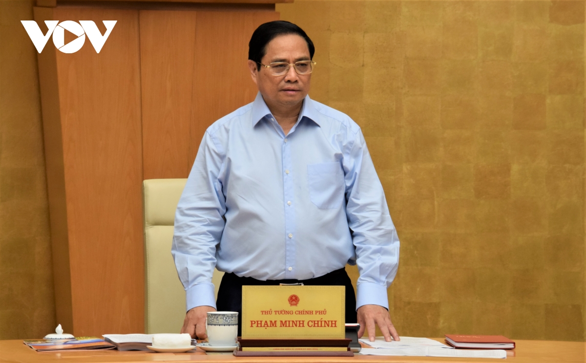 thủ tướng chủ trì hội nghị trực tuyến chính phủ với các địa phương hình ảnh 1 thu tuong chu tri hoi nghi truc tuyen chinh phu voi cac dia phuong hinh anh 1