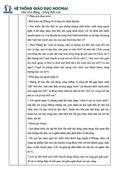 Đáp án đề thi môn Ngữ văn tốt nghiệp THPT 2022 chính xác nhất