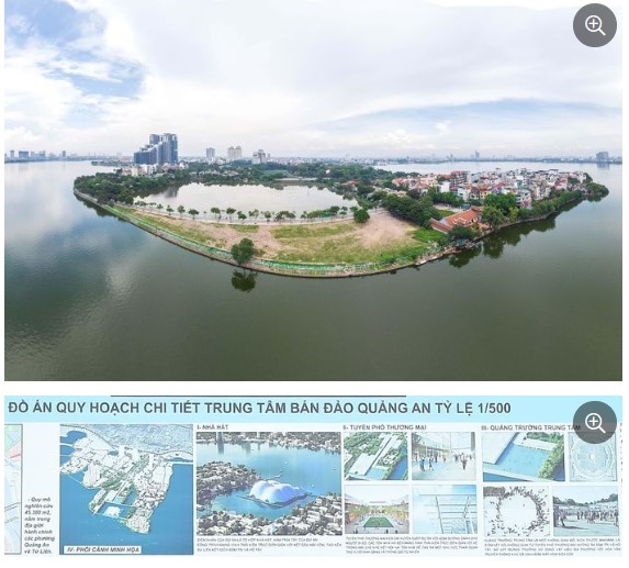 Xâm hại thô bạo vùng cảnh quan độc đáo, duy nhất của Hà Nội Xâm hại thô bạo vùng cảnh quan độc đáo, duy nhất của Hà Nội