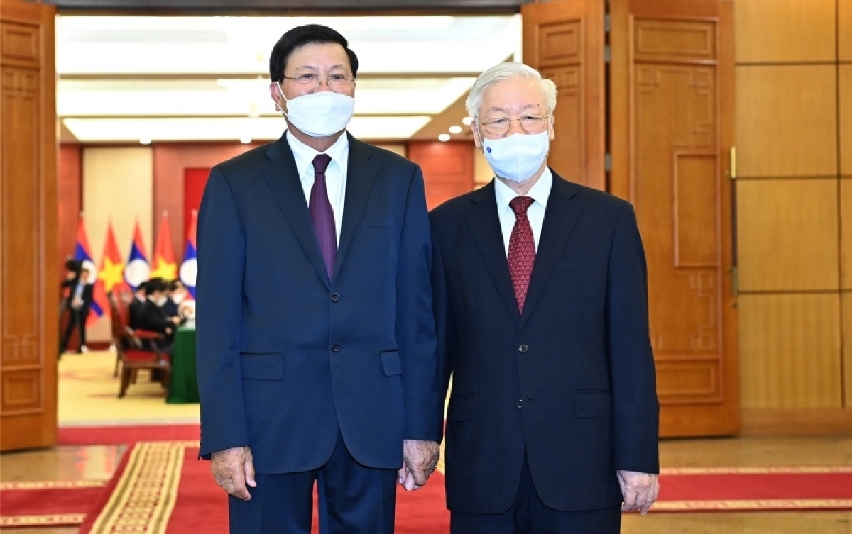 hôm nay, việt nam và lào tổ chức lễ kỷ niệm 60 năm thiết lập quan hệ ngoại giao hình ảnh 1 hom nay, viet nam va lao to chuc le ky niem 60 nam thiet lap quan he ngoai giao hinh anh 1