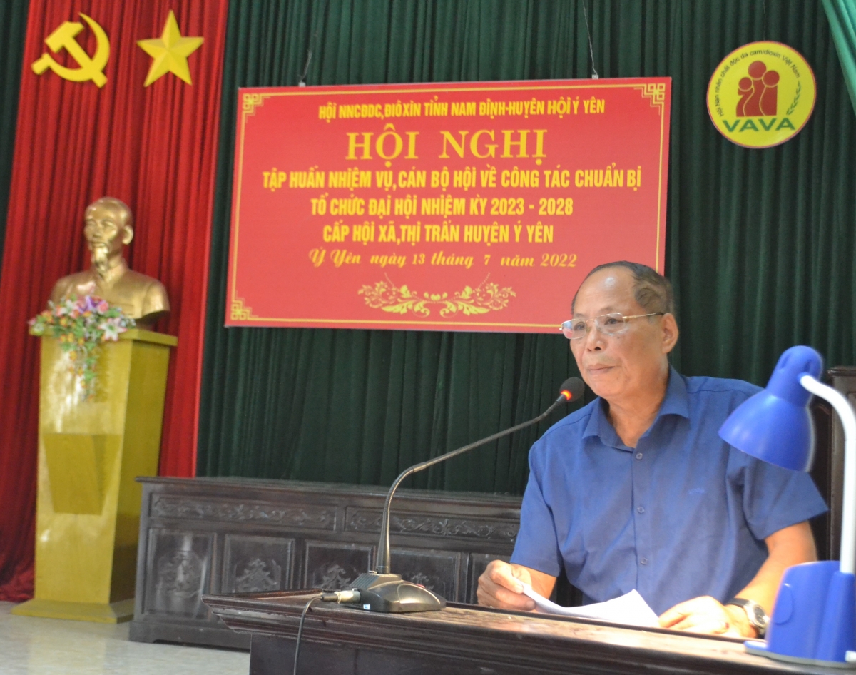 Tỉnh hội Nam Định: Tổ chức tập huấn về đại hội cấp cơ sở Tỉnh hội Nam Định: Tổ chức tập huấn về đại hội cấp cơ sở