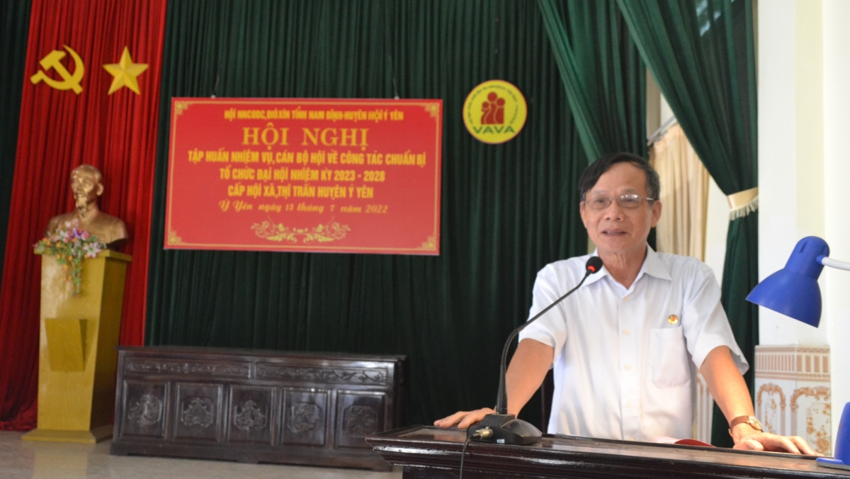 Tỉnh hội Nam Định: Tổ chức tập huấn về đại hội cấp cơ sở Tỉnh hội Nam Định: Tổ chức tập huấn về đại hội cấp cơ sở