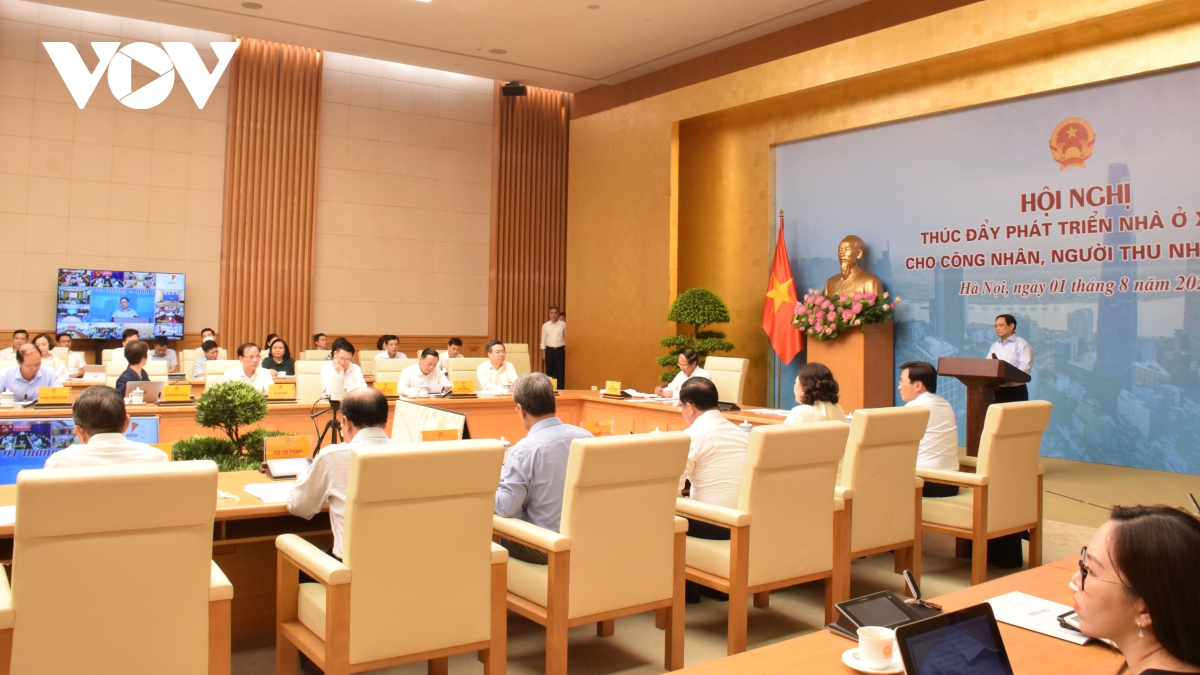 thủ tướng chỉ đạo hàng loạt giải pháp thúc đẩy xây dựng nhà ở xã hội hình ảnh 1 thu tuong chi dao hang loat giai phap thuc day xay dung nha o xa hoi hinh anh 1