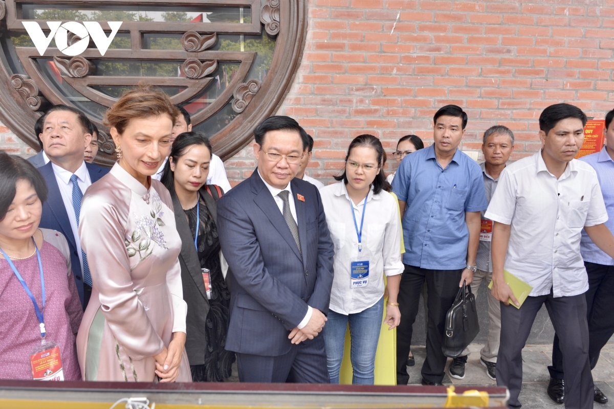 Chủ tịch Quốc hội dự Lễ kỷ niệm 50 năm Công ước về bảo vệ di sản văn hóa thế giới Chủ tịch Quốc hội dự Lễ kỷ niệm 50 năm Công ước về bảo vệ di sản văn hóa thế giới