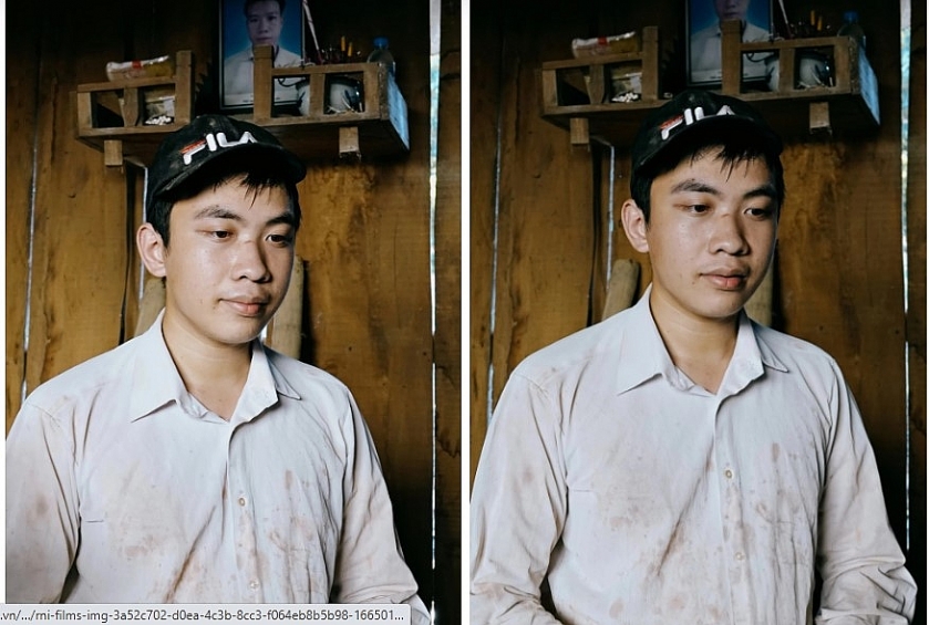 Cậu bé mồ côi một mình chạy lũ ở Kỳ Sơn