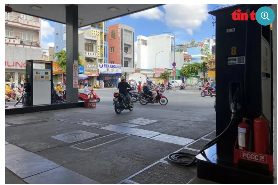 Cục QLTT TP Hồ Chí Minh kiểm tra một số cây xăng tạm dừng hoạt động