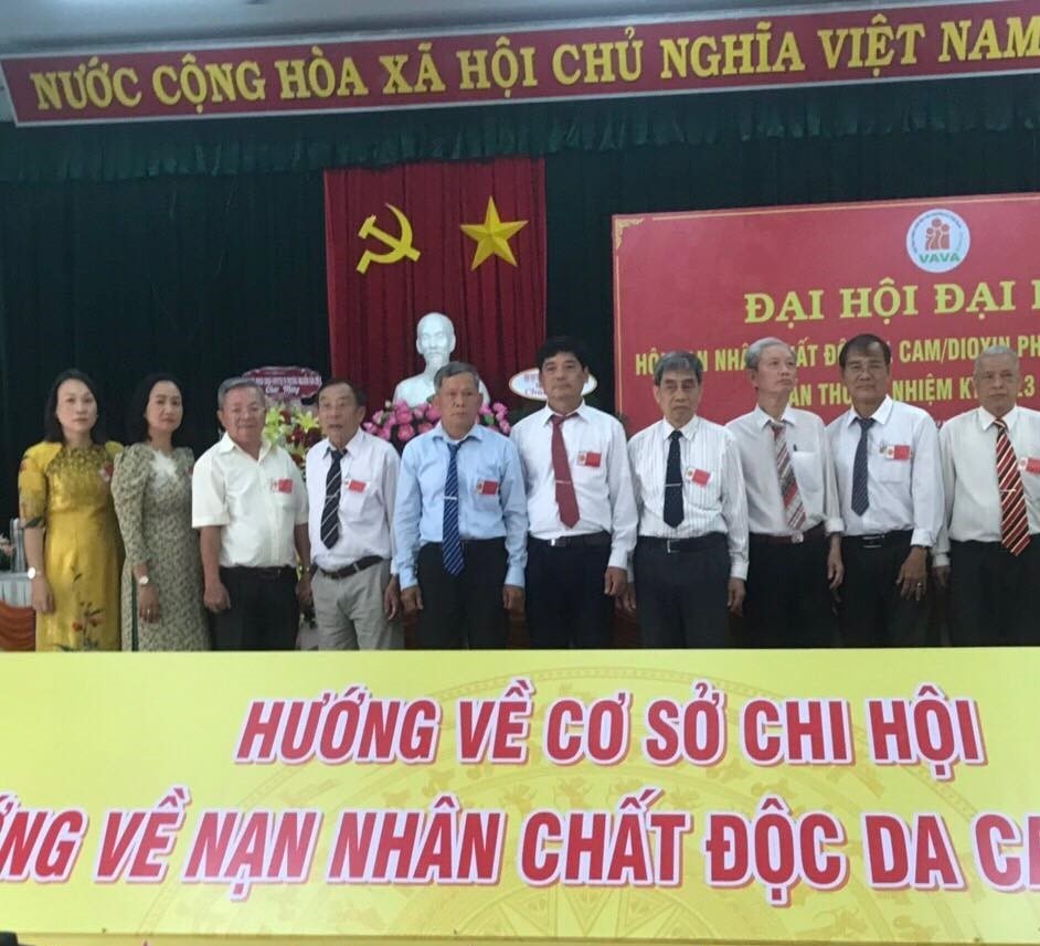 Ban Chấp hành Hội NNCĐDC/dioxin phường Nguyễn Văn Cừ nhiệm kỳ 2023-2028