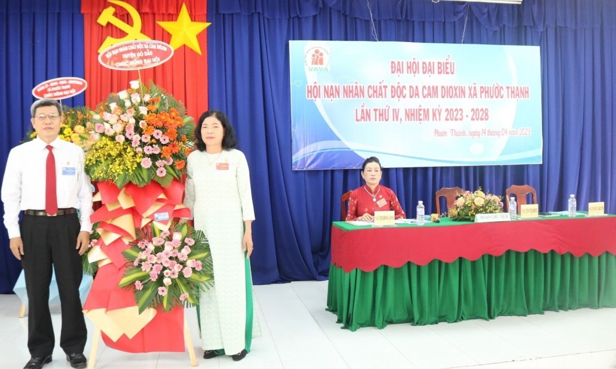 Ông Lê Văn Sỹ Chủ tịch Hội Nạn nhân chất độc da cam/dioxin huyện 