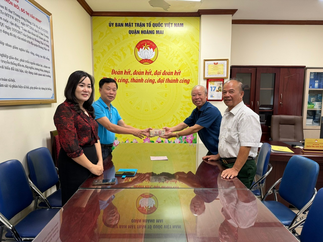 MR. NGUYEN MANH THUY, A TYPICAL OFFICIAL OF THE ASSOCIATION