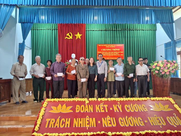 Lâm Đồng:  Trao hàng nghìn phần quà Tết Bính Ngọ - 2026 cho nạn nhân chất độc da cam