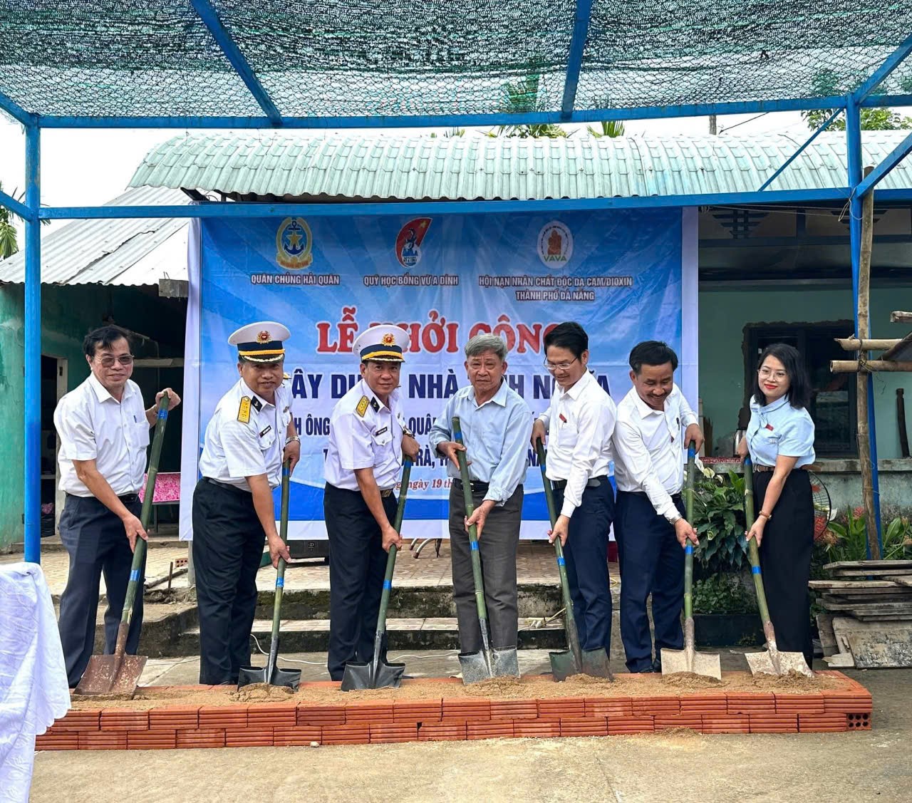 Đà Nẵng khởi công xây dựng Nhà tình nghĩa cho nạn nhân chất độc da cam   