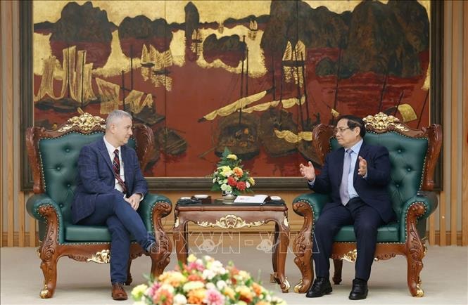 Thủ tướng Chính phủ Phạm Minh Chính tiếp Đại sứ Bỉ tại Việt Nam