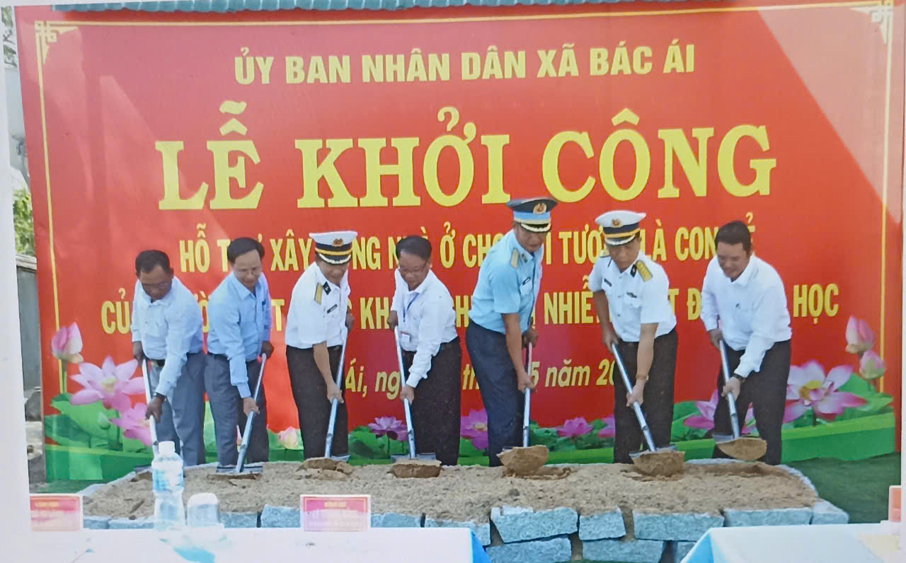 Vùng 4 Hải quân xây dựng nhà ở cho gia đình nạn nhân chất độc da cam tại Khánh Hòa