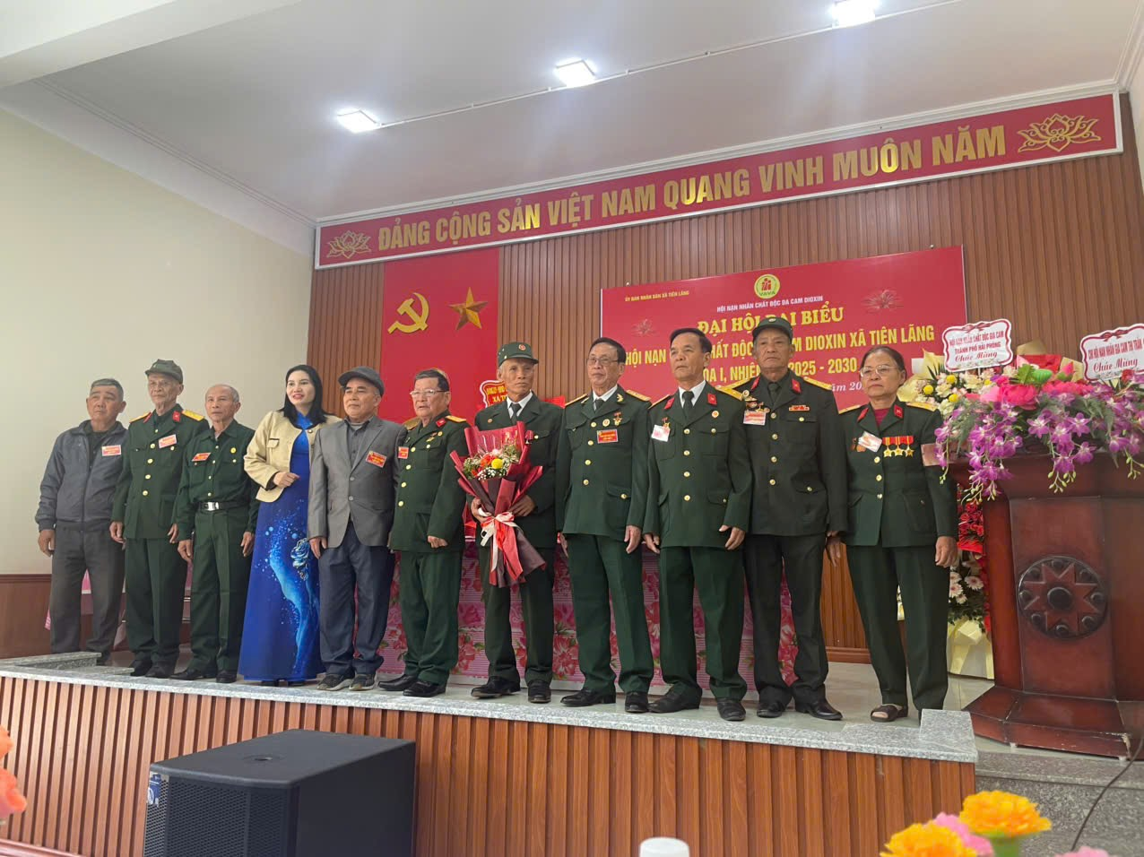 Hội Nạn nhân chất độc da cam/dioxin xã Tiên Lãng (Hải Phòng): Đại hội lần thứ nhất, nhiệm kỳ 2025–2030