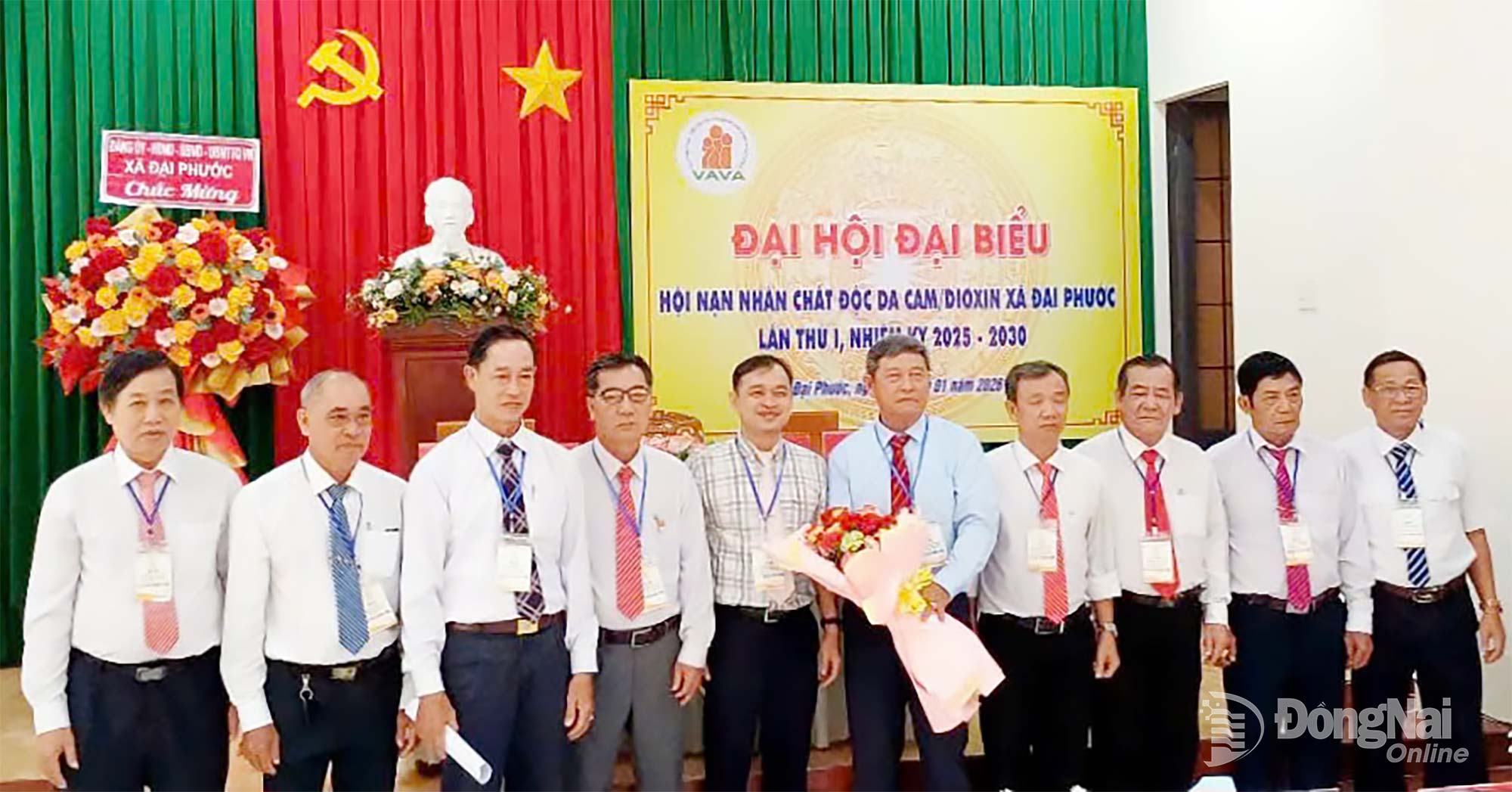 Đại hội đại biểu Hội Nạn nhân chất độc da cam/dioxin xã Đại Phước lần thứ I