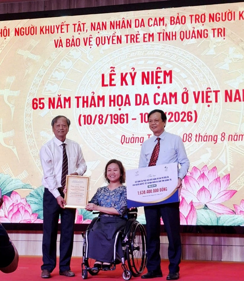 Quảng Trị gặp mặt nạn nhân tiêu biểu và kỷ niệm 65 năm Thảm hoạ da cam Việt Nam