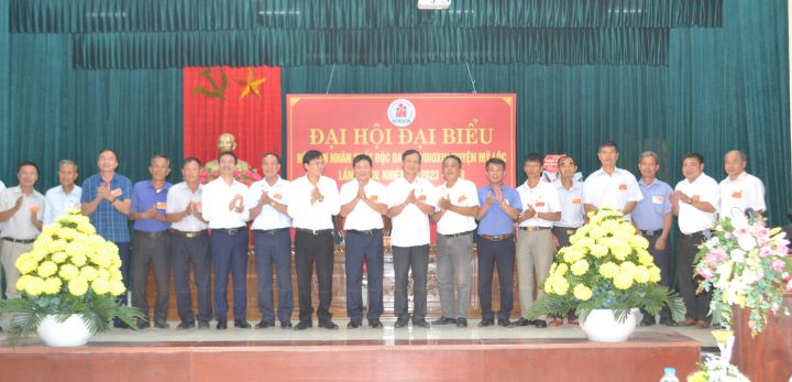 Hội huyện Mỹ Lộc: Đại hội lần thứ IV, nhiệm kỳ 2023 – 2028 thành công tốt đẹp