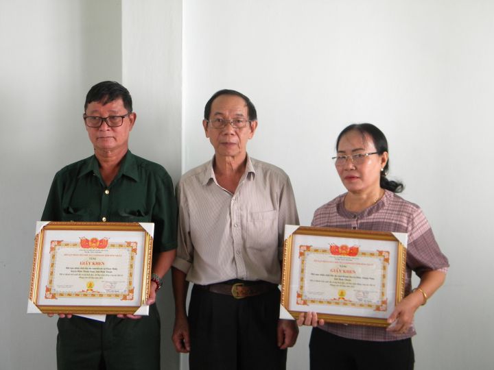 Hội huyện Hàm Thuận Nam tổng kết công tác năm 2022