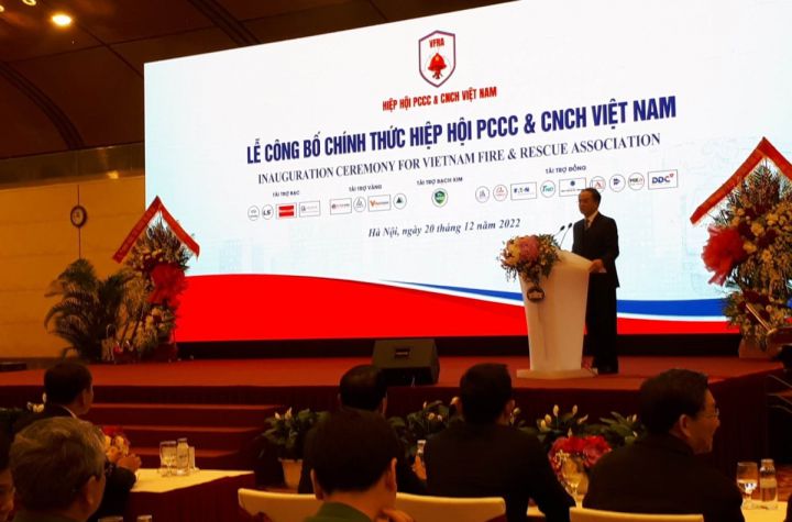 Hiệp hội Phòng cháy, chữa cháy và cứu nạn, cứu hộ Việt Nam chính thức ra mắt