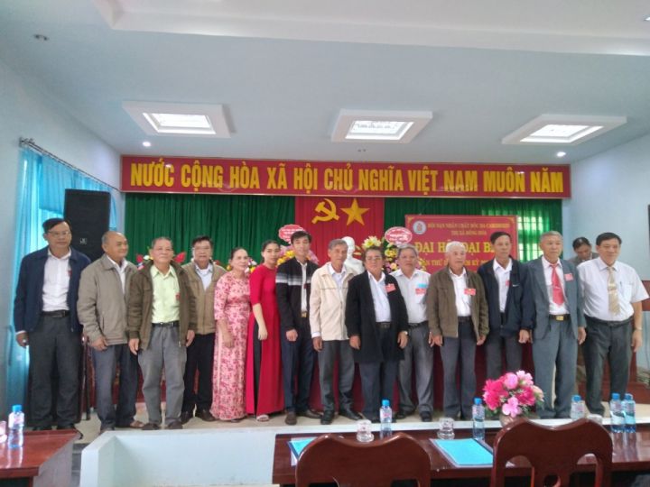 Đại hội đại biểu Hội NNCĐDC/dioxin thị xã Đông Hòa, tỉnh Phú Yên