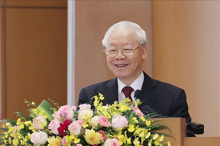 Tổng Bí thư Nguyễn Phú Trọng: Tranh thủ thời cơ, thực hiện thắng lợi mục tiêu kinh tế - xã hội năm 2023